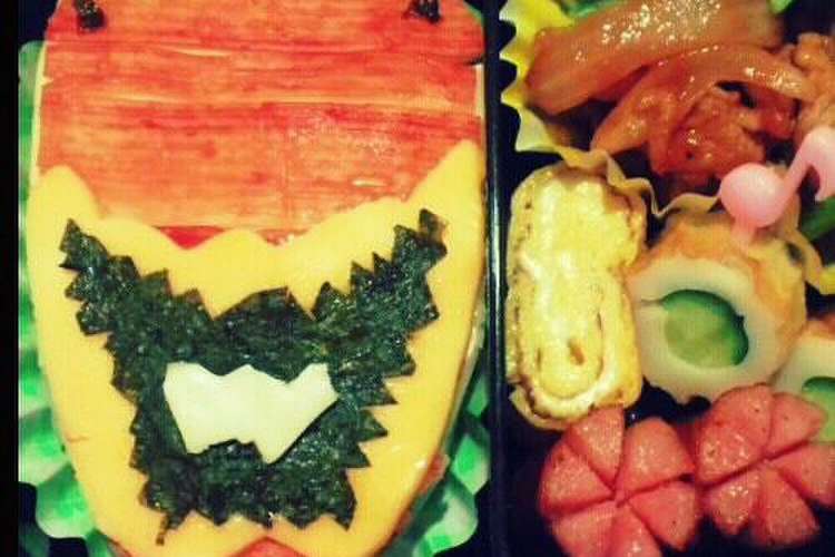 キョウリュウジャー キャラ弁 レシピ 作り方 By Party クックパッド 簡単おいしいみんなのレシピが349万品