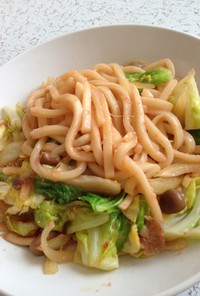 明太子和風焼きうどん