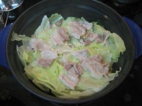 キャベツと豚肉のミルフィーユ
