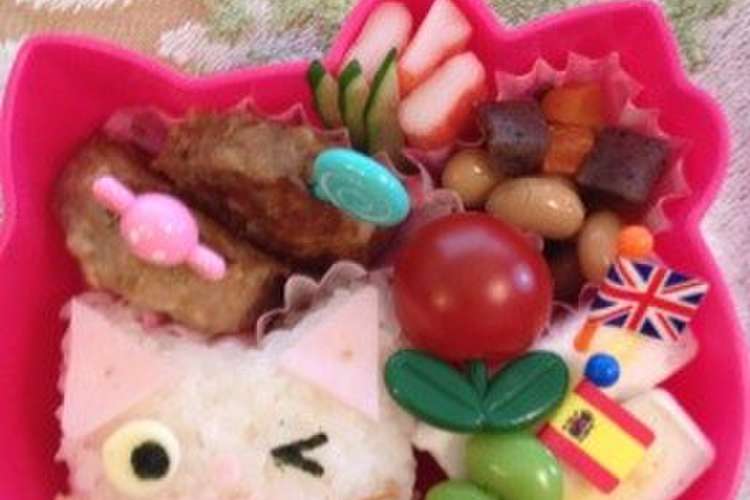 幼児弁当 キャラ弁 ノンタン レシピ 作り方 By 夢ちゃんのお弁当 クックパッド
