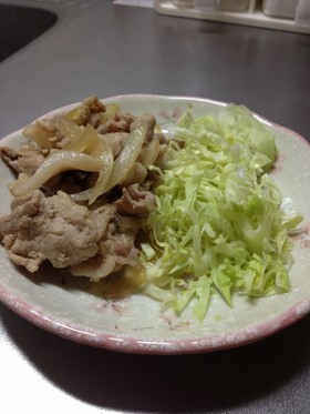 豚コマで作る我が家の生姜焼き