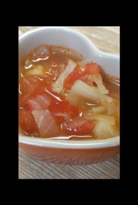キャベツトマトスープ