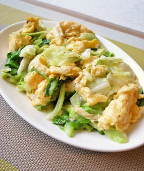 簡単！キャベツと卵だけでも美味しい中華