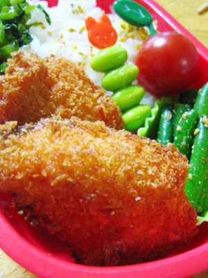 お弁当に☆マヨネーズで簡単鮭フライの画像