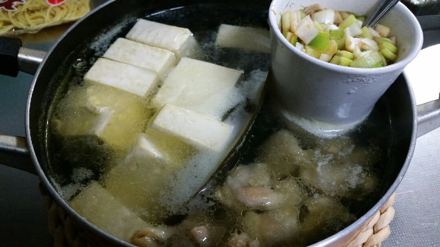 ウチの湯豆腐の画像