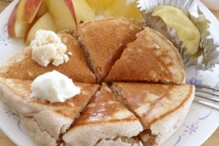 ダイエット中でも パンケーキの朝食 レシピ 作り方 By ポコたろう クックパッド 簡単おいしいみんなのレシピが350万品