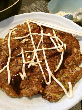 ダイエットに♡おからパウダーでお好み焼き