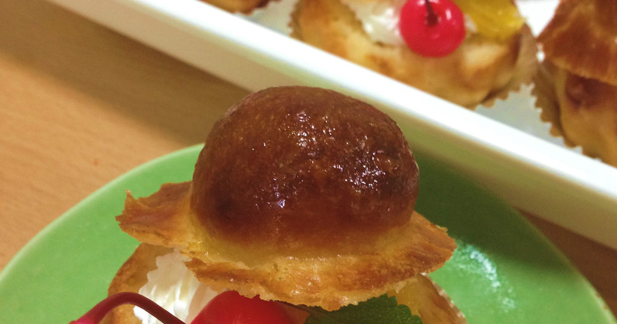 ブリオッシュで洋酒たっぷりサバラン レシピ 作り方 By おーさかや クックパッド