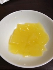 ところてんDEゼリー離乳食(ゴックン期)の写真