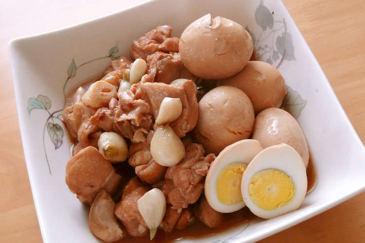 疲れた時に食べたい 鶏肉と卵のにんにく煮 レシピ 作り方 By Sachieママ クックパッド