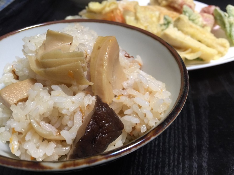 タケノコの煮物〜竹の子ご飯の画像