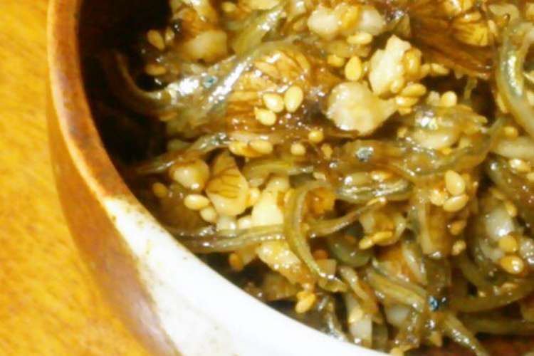 くるみが贅沢な小女子の佃煮です レシピ 作り方 By いとう家 クックパッド