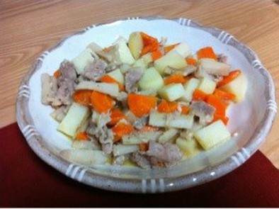 粕漬け豚の野菜炒めの写真