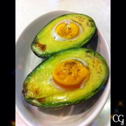超簡単!! アボカドエッグ :)の写真