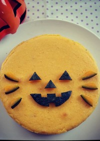 簡単♡かぼちゃのチーズケーキ