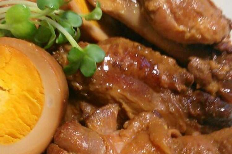 ゆで卵と鶏手羽元のやわらか煮 レシピ 作り方 By Yuzukizu クックパッド 簡単おいしいみんなのレシピが352万品