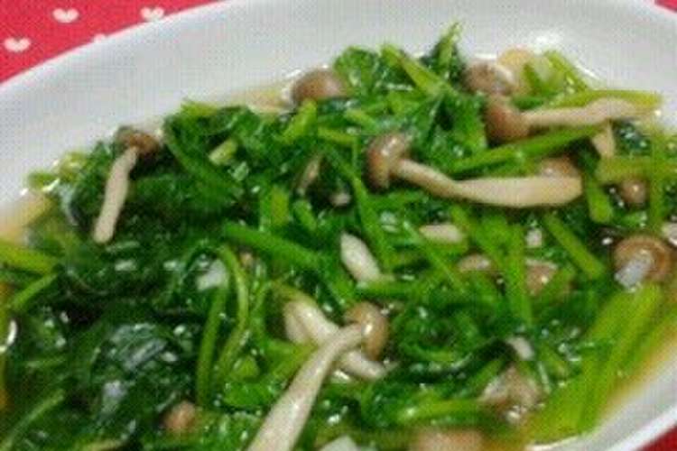 大量消費 ほうれん草 青菜 の中華炒め レシピ 作り方 By Chikoco クックパッド 簡単おいしいみんなのレシピが357万品