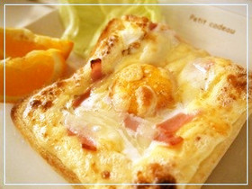 簡単♪冷凍食パンで作るラピュタパン