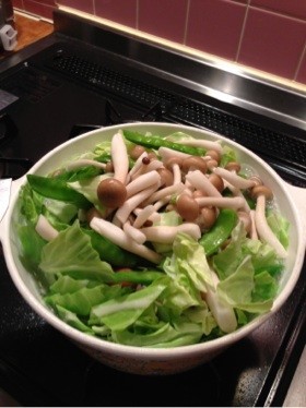 お腹いっぱい!簡単☆元気野菜スープ