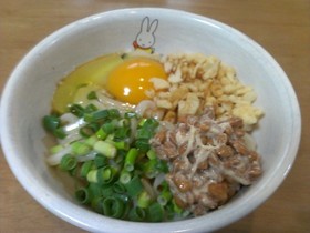 キリッと冷えたぶっかけうどんを手軽に!