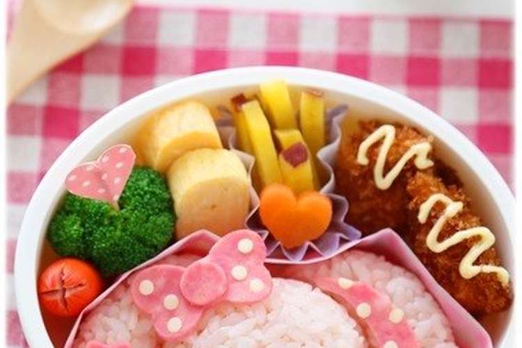ぼんぼんりぼん キャラ弁 レシピ 作り方 By Mai Mai クックパッド 簡単おいしいみんなのレシピが374万品
