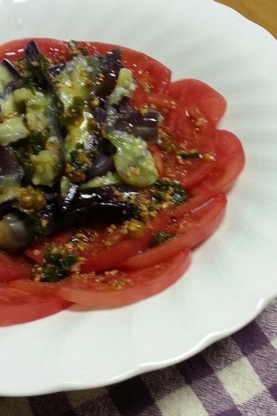 蒸しナスとトマトのサラダ☆の写真