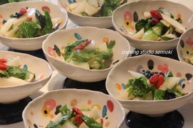 セロリとイカクンのピリ辛 韓国のりあえ