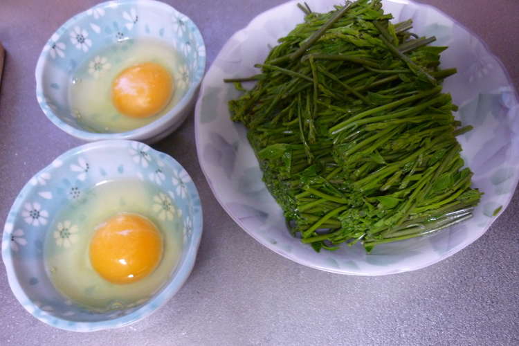 あけびの芽の食べ方 レシピ 作り方 By たま６１９ クックパッド