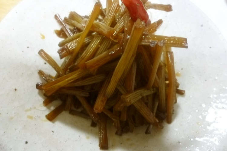 旬のつわぶきde伽羅ぶきを作ろう レシピ 作り方 By 超姉さん女房 クックパッド 簡単おいしいみんなのレシピが351万品