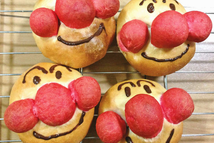 アンパンマンのあんぱん レシピ 作り方 By おーさかや クックパッド 簡単おいしいみんなのレシピが353万品