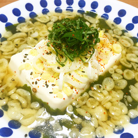 たぬき豆腐(‾●●‾)