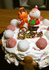 簡単☆クリスマクケーキ2012　その１