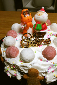 簡単☆クリスマクケーキ2012　その１
