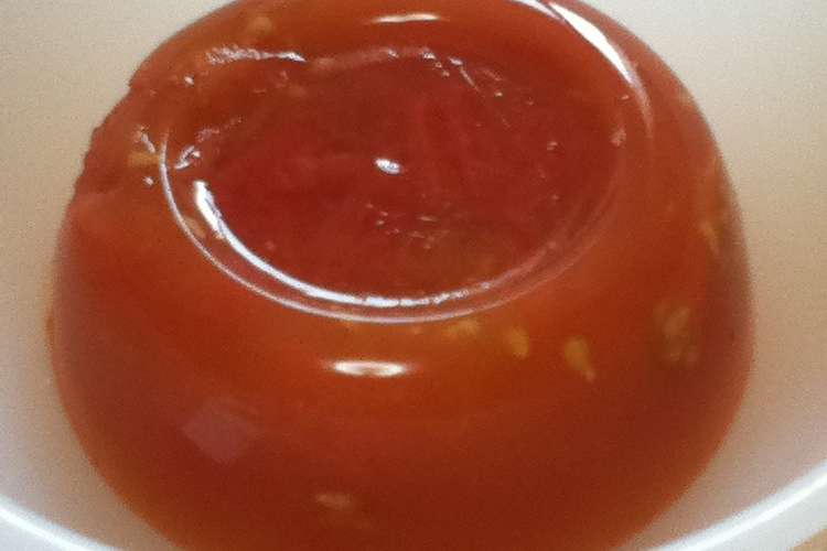 離乳食にも 寒天トマトゼリー レシピ 作り方 By ズボーラ クックパッド 簡単おいしいみんなのレシピが360万品