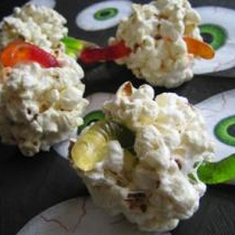 スパイス入りポップコーンボールのレシピ