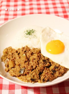 無水で作る簡単ヨーグルトキーマカレー☆
