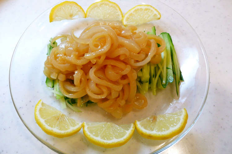 本物の味 中華クラゲ前菜 レシピ 作り方 By Horseland クックパッド 簡単おいしいみんなのレシピが364万品