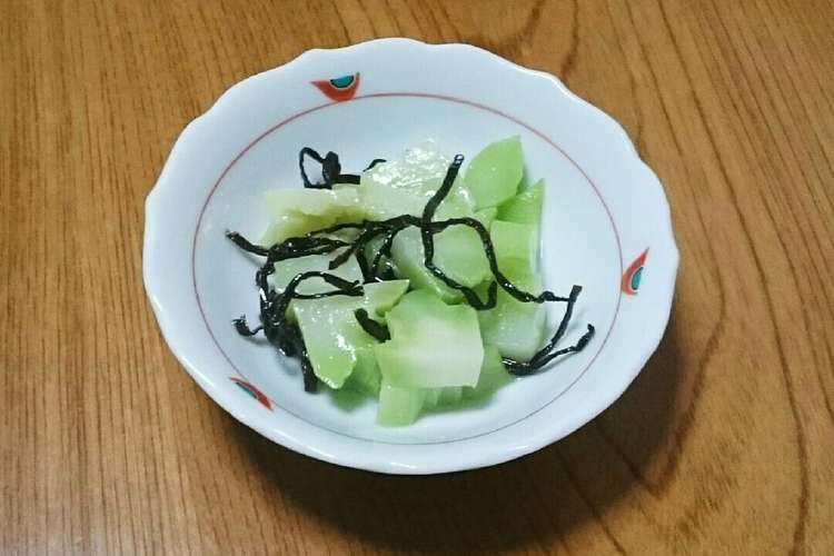 ブロッコリーの芯の塩こんぶ和え レシピ 作り方 By Msft5632 クックパッド 簡単おいしいみんなのレシピが361万品