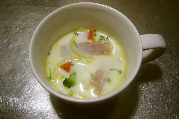 簡単spamの牛乳スープ レシピ 作り方 By れろれろぱー クックパッド 簡単おいしいみんなのレシピが375万品
