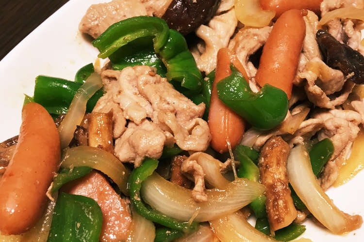 簡単おかず 焼き肉のたれで肉野菜炒め レシピ 作り方 By Elsis クックパッド 簡単おいしいみんなのレシピが356万品