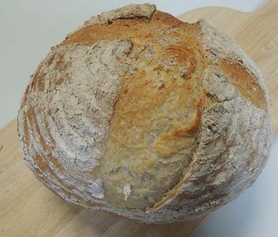フランスの香りのパン・ド・カンパーニュの写真