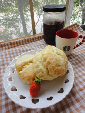 FPであっという間にスコーン