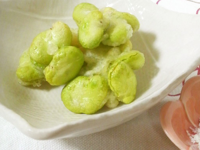 そら豆の天ぷら レシピ 作り方 By スージー ジル クックパッド 簡単おいしいみんなのレシピが352万品