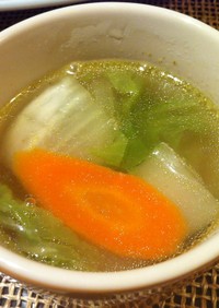 マレーシア流シンプル野菜スープ　