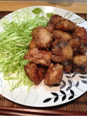 *鶏カラ⁈なマグロの唐揚げ*