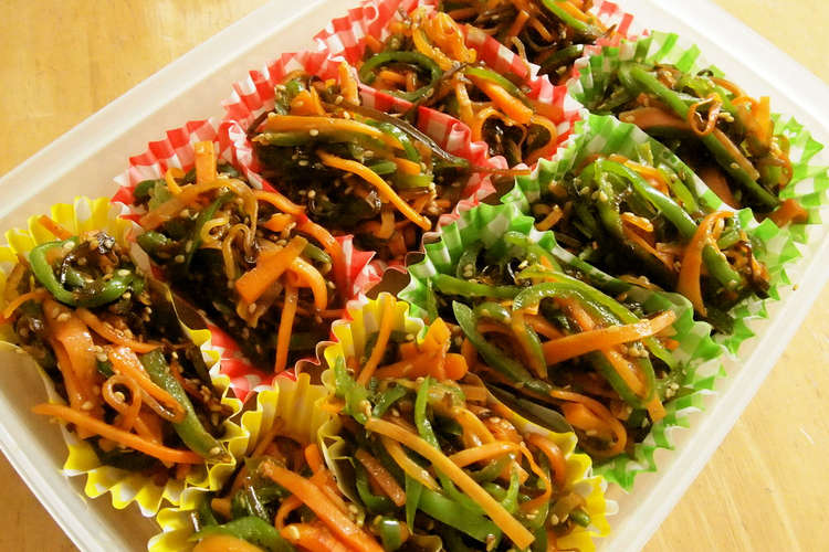 野菜の塩昆布炒め 弁当用冷凍 レシピ 作り方 By うさぎのうちゃこ クックパッド 簡単おいしいみんなのレシピが360万品
