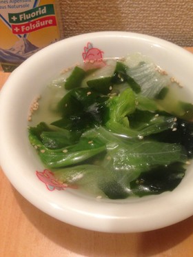 レタススープ★中華風