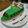 ２才の誕生日に新幹線はやぶさケーキ