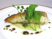 白身魚のロースト　バルサミコ風味の写真