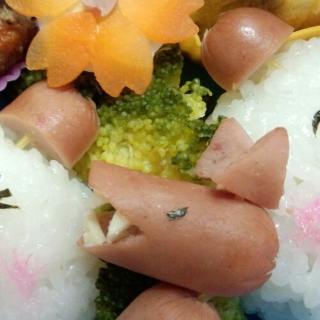 お弁当に ソーセージで狼さん レシピ 作り方 By 手作りママ子 クックパッド 簡単おいしいみんなのレシピが355万品